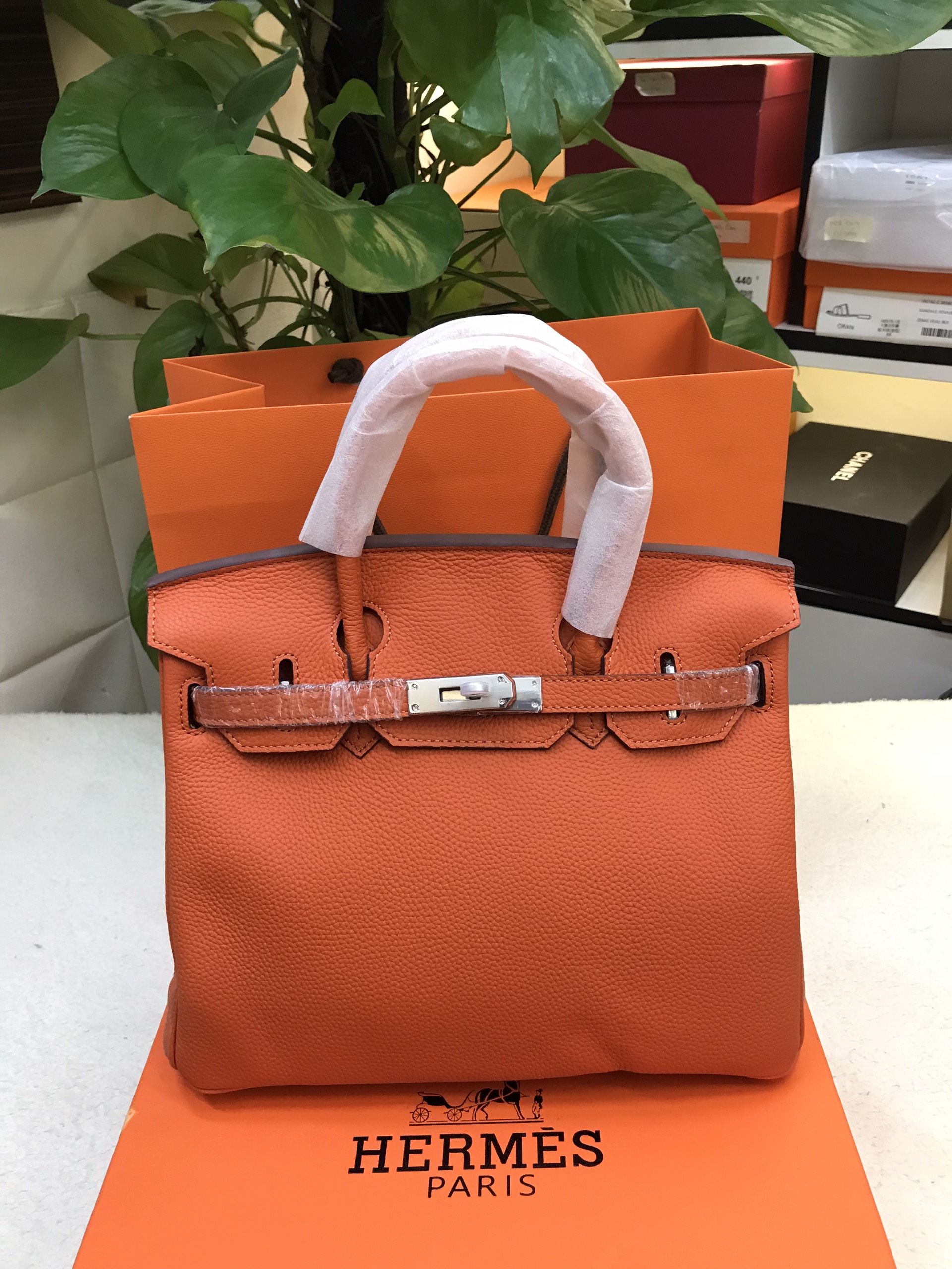 Túi Hermes Birkin Super Màu Cam Size 30cm