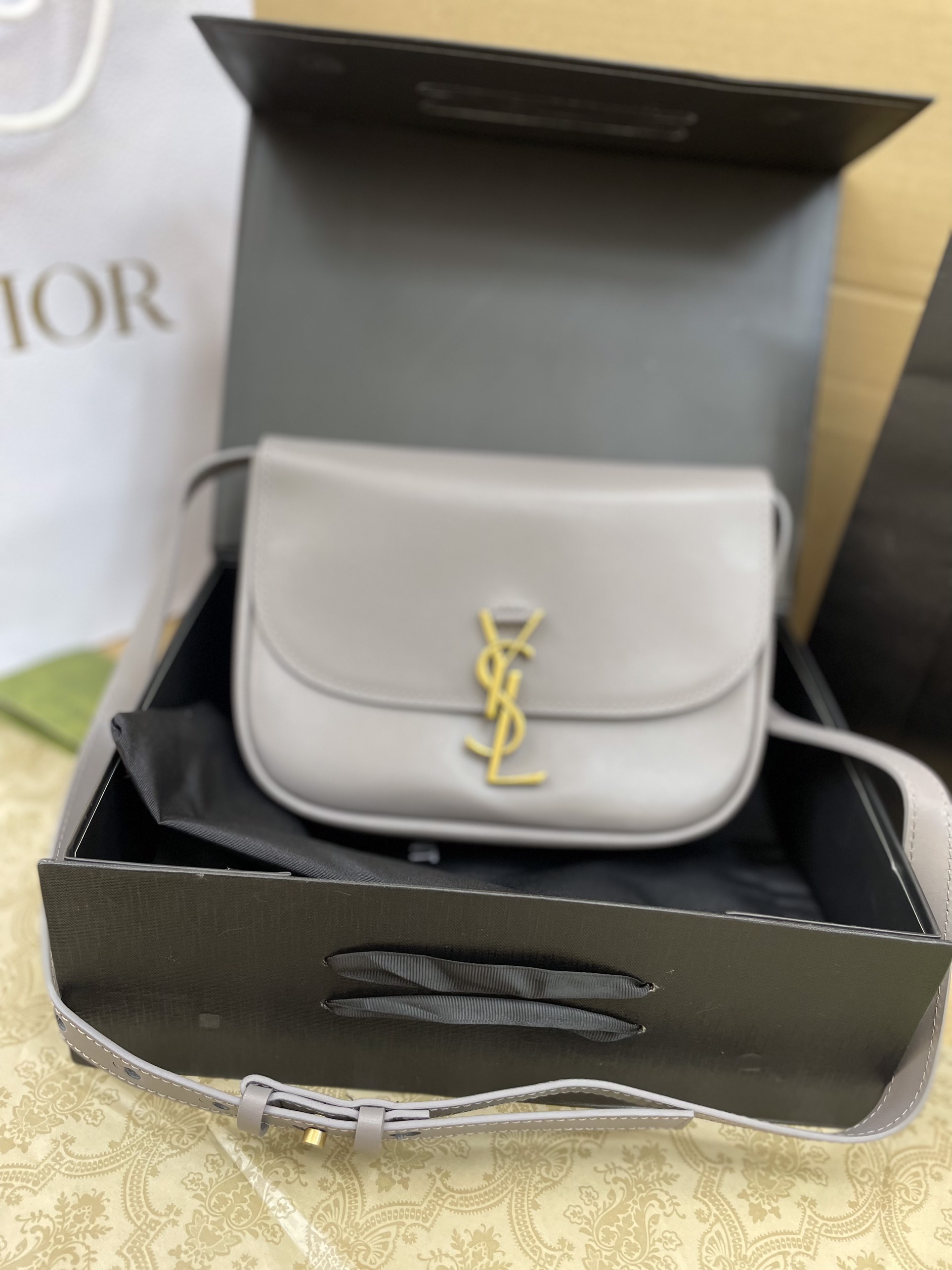 Túi Xách YSL SOLFERINO Super Size 23cm Full Box