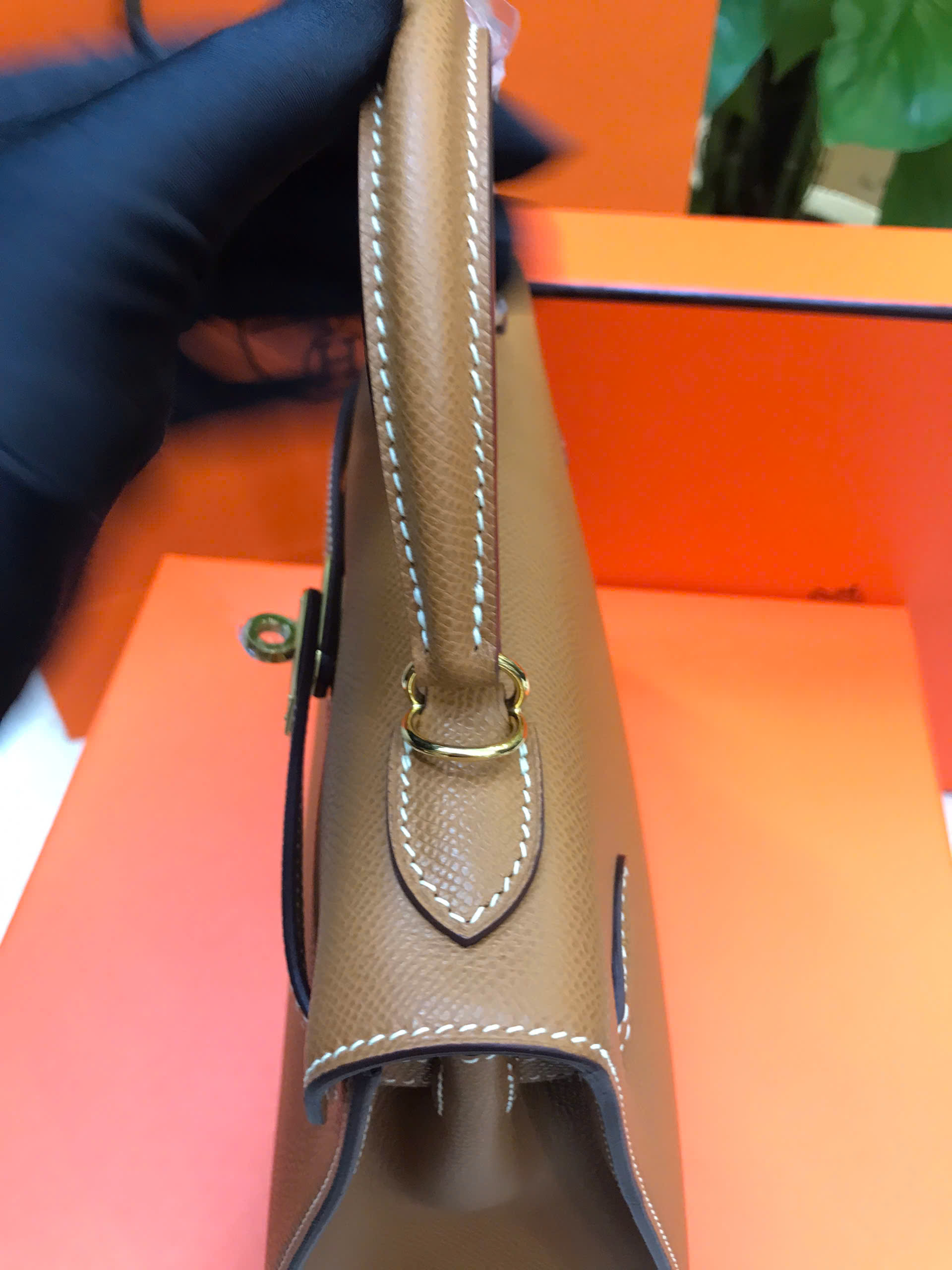 Túi Hermes Kelly Vip Màu Nâu Size 25cm