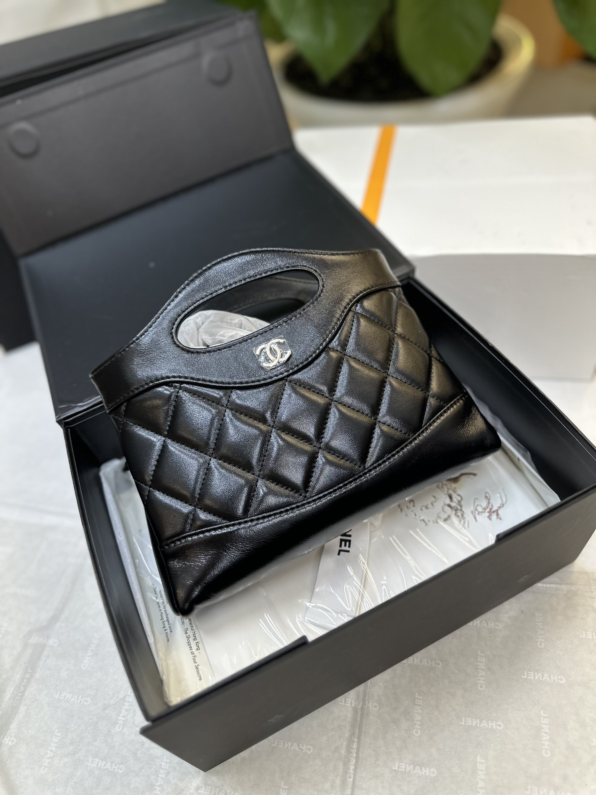 Túi Chanel Nano VIP Màu Đen Size 19cm