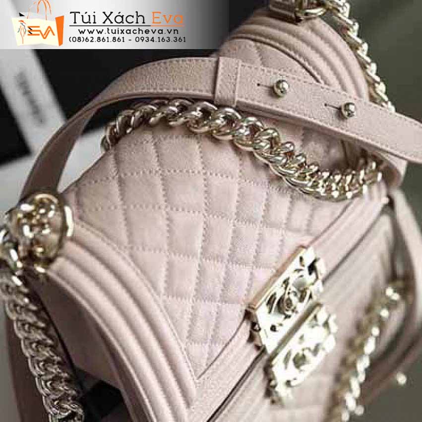 Túi Xách Chanel Boy Bag Siêu Cấp Màu Kem Đẹp.