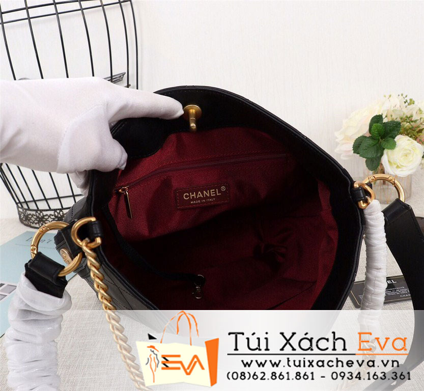 Túi Xách Chanel Hobo Handbag Siêu Cấp Màu Đen A57573