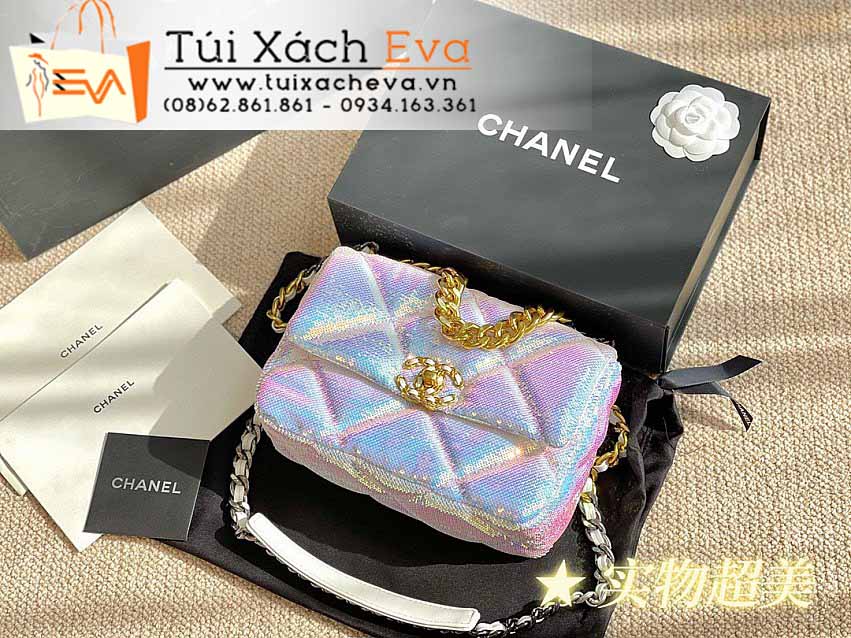 Túi Xách Chanel 19 Bag Siêu Cấp Màu Hồng Đẹp.