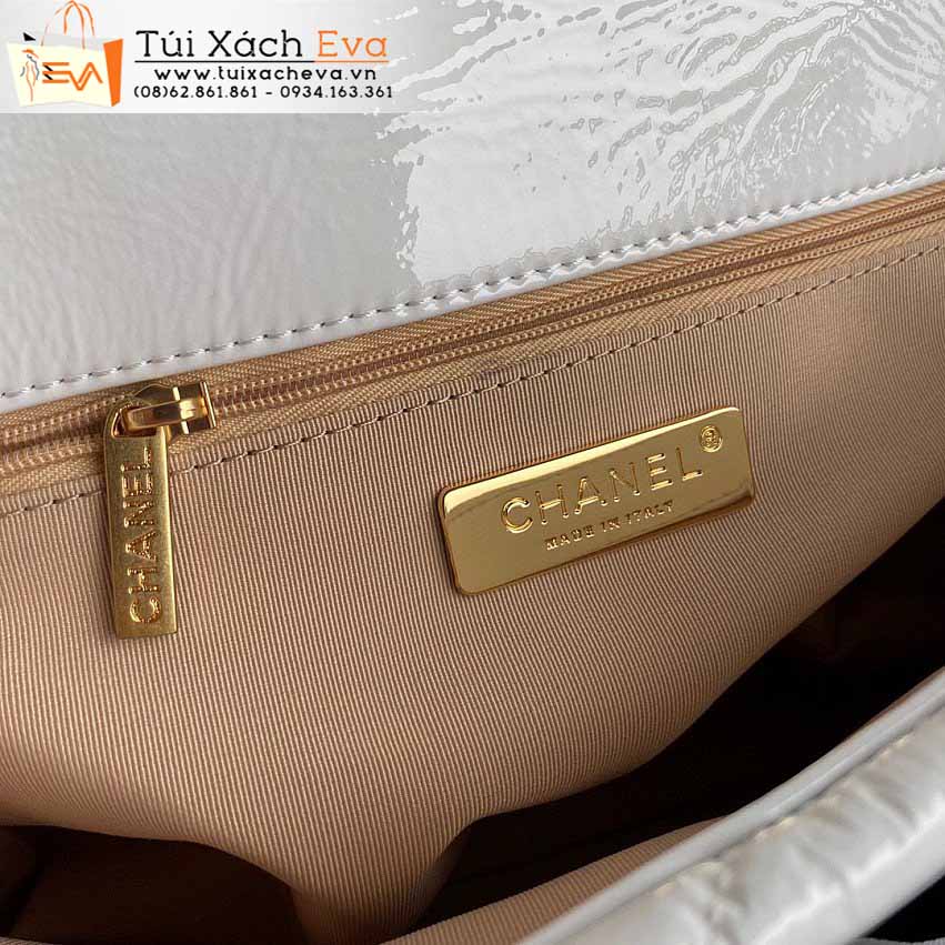 Túi Xách Chanel 19 Bag Siêu Cấp Màu Trắng Đẹp M1160.