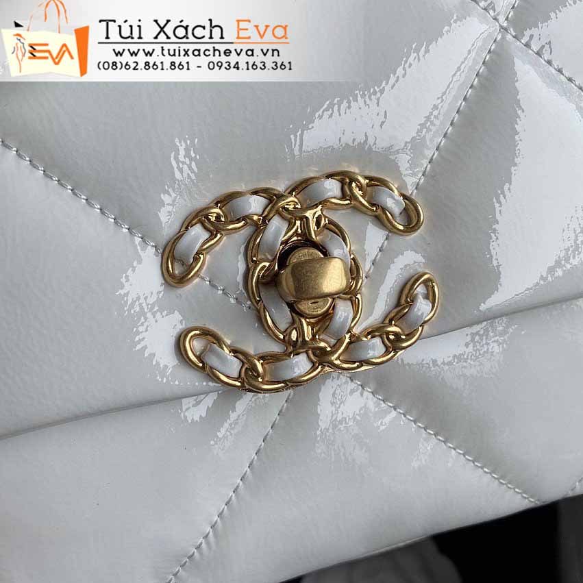 Túi Xách Chanel 19 Bag Siêu Cấp Màu Trắng Đẹp M1160.