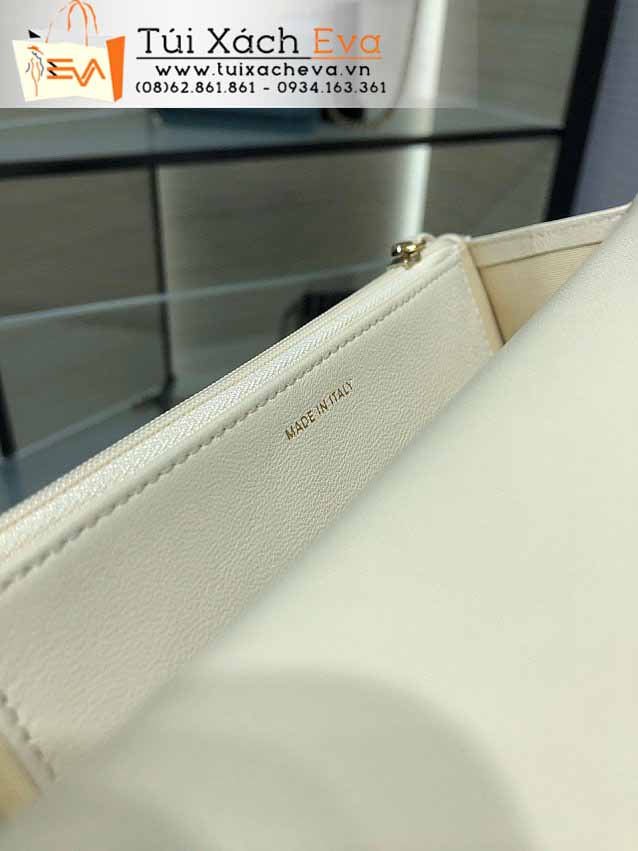 Túi Xách Chanel 19 Bag Siêu Cấp Màu Trắng Đẹp M0957.