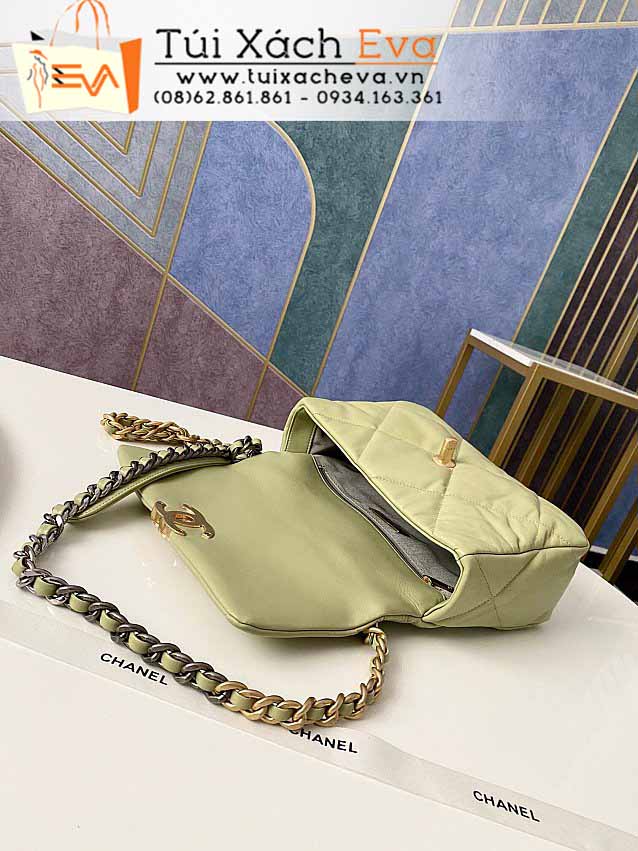 Túi Xách Chanel 19 Bag Siêu Cấp Màu Xanh Đẹp M1160.