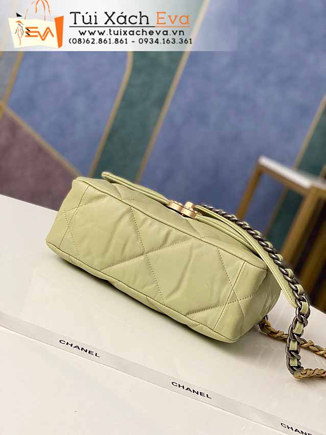 Túi Xách Chanel 19 Bag Siêu Cấp Màu Xanh Đẹp M1160.