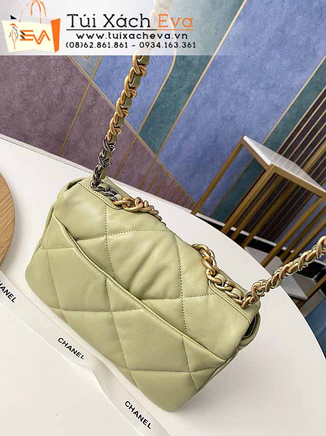 Túi Xách Chanel 19 Bag Siêu Cấp Màu Xanh Đẹp M1160.