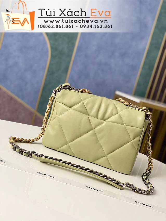 Túi Xách Chanel 19 Bag Siêu Cấp Màu Xanh Đẹp M1160.