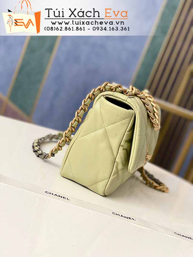 Túi Xách Chanel 19 Bag Siêu Cấp Màu Xanh Đẹp M1160.