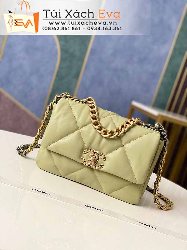 Túi Xách Chanel 19 Bag Siêu Cấp Màu Xanh Đẹp M1160.