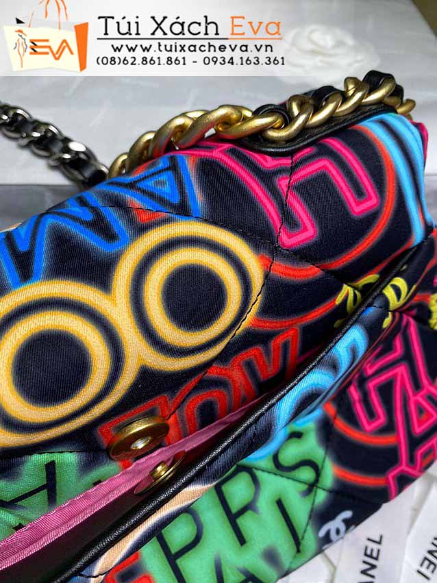 Túi Xách Chanel 19 Bag Siêu Cấp Màu Đen Đẹp M1160.
