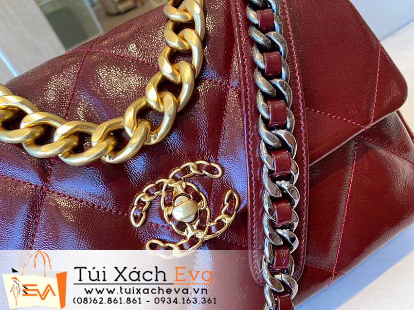 Túi Xách Chanel 19 Bag Siêu Cấp Màu Đỏ Đẹp M1161.