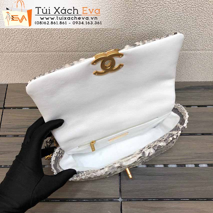 Túi Xách Chanel 19 Bag Siêu Vip Màu Xám Đẹp M1160.