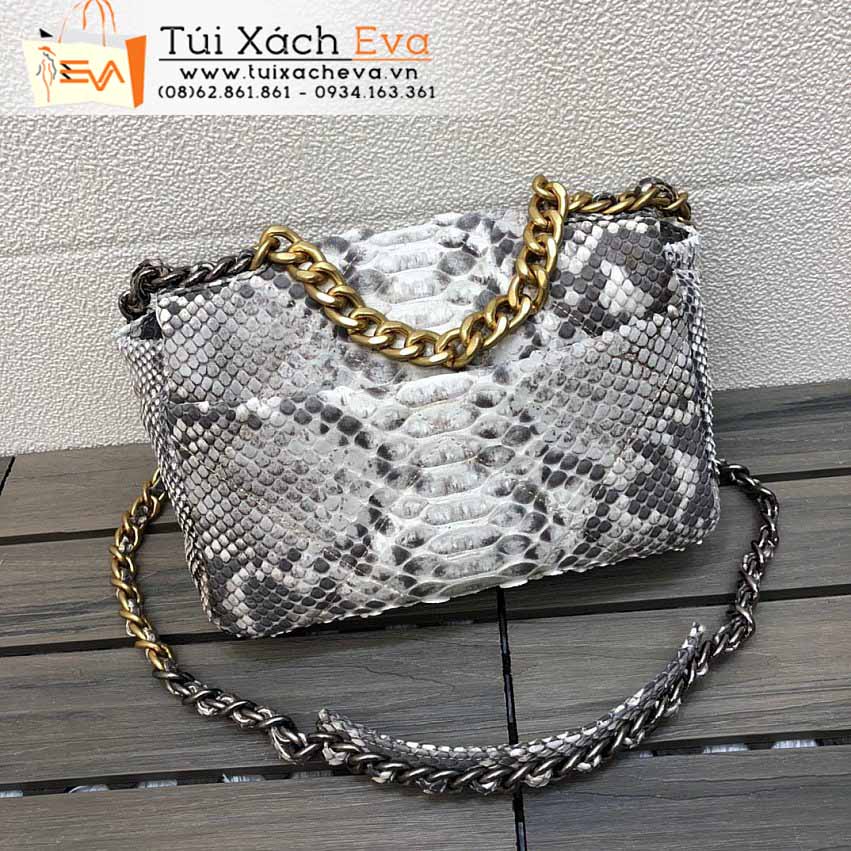 Túi Xách Chanel 19 Bag Siêu Vip Màu Xám Đẹp M1160.