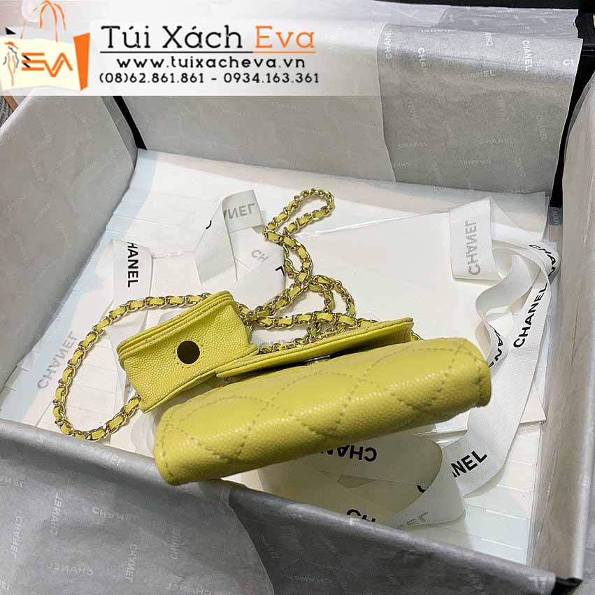 Túi Xách Chanel Airpods Bag Siêu Cấp Màu Vàng Đẹp M81069.