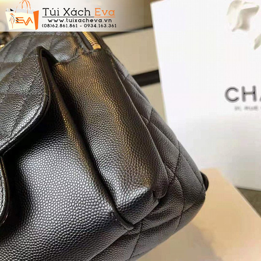 Balo Chanel Backpack Mini Bag Siêu Cấp Màu Đen Đẹp M27500.
