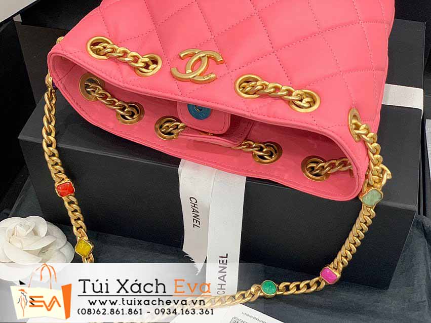 Túi Xách Chanel Bag Siêu Cấp Màu Cam Đẹp M2381.