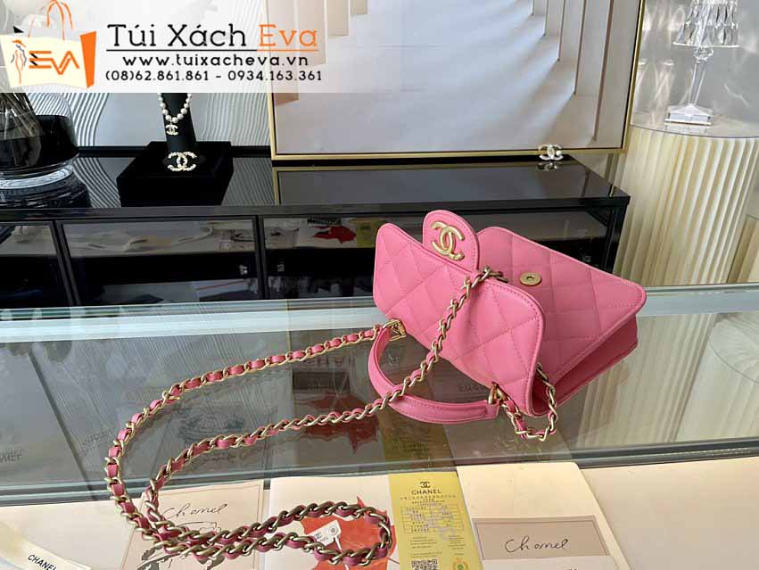 Túi Xách Chanel Bag Siêu Cấp Màu Hồng Đẹp M8817.