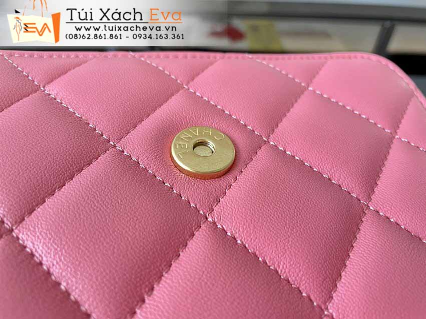 Túi Xách Chanel Bag Siêu Cấp Màu Hồng Đẹp M8817.
