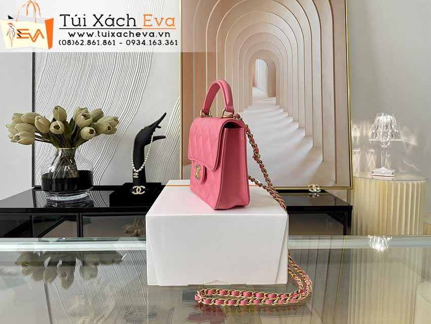 Túi Xách Chanel Bag Siêu Cấp Màu Hồng Đẹp M8817.