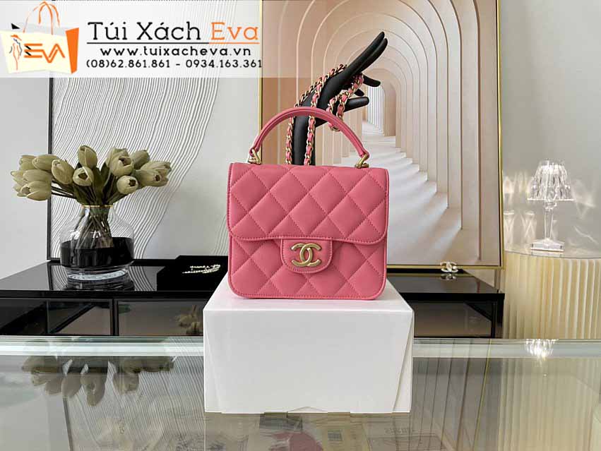 Túi Xách Chanel Bag Siêu Cấp Màu Hồng Đẹp M8817.