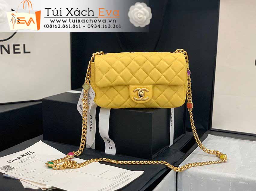 Túi Xách Chanel Bag Siêu Cấp Màu Vàng Đẹp M2380.