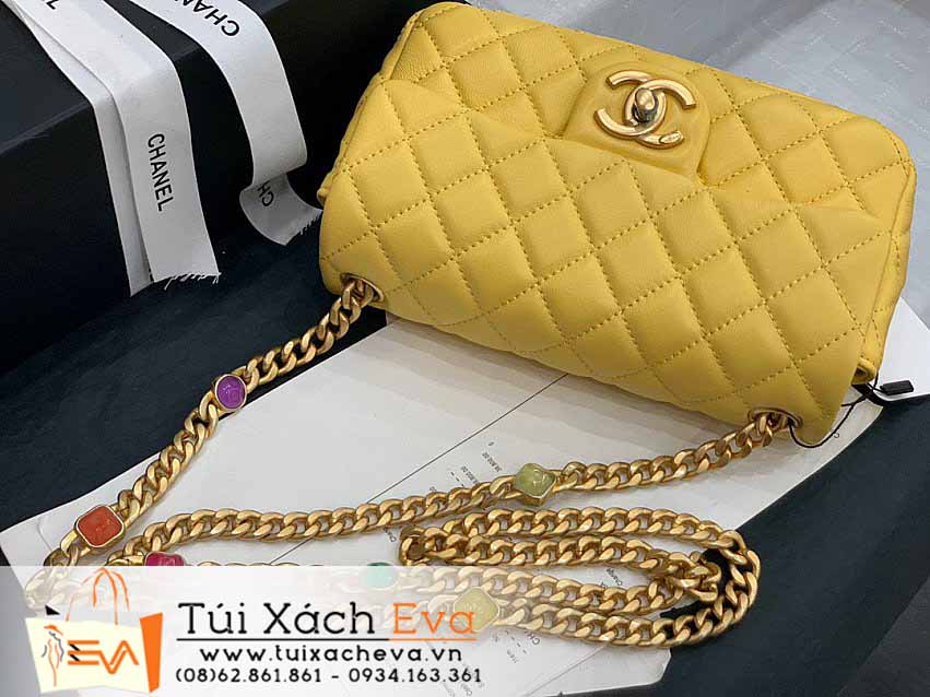 Túi Xách Chanel Bag Siêu Cấp Màu Vàng Đẹp M2380.
