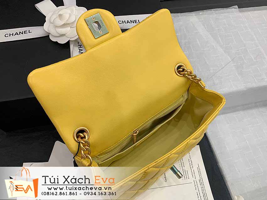 Túi Xách Chanel Bag Siêu Cấp Màu Vàng Đẹp M2380.