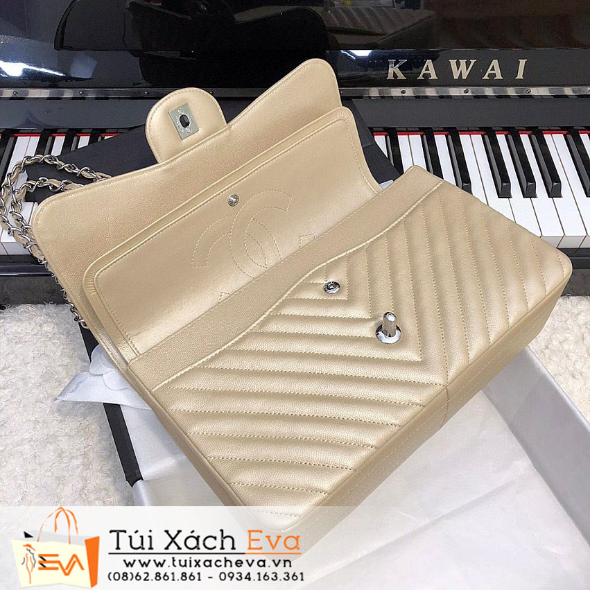 Túi Xách Chanel Bag Siêu Cấp Màu Vàng Đẹp M1113.