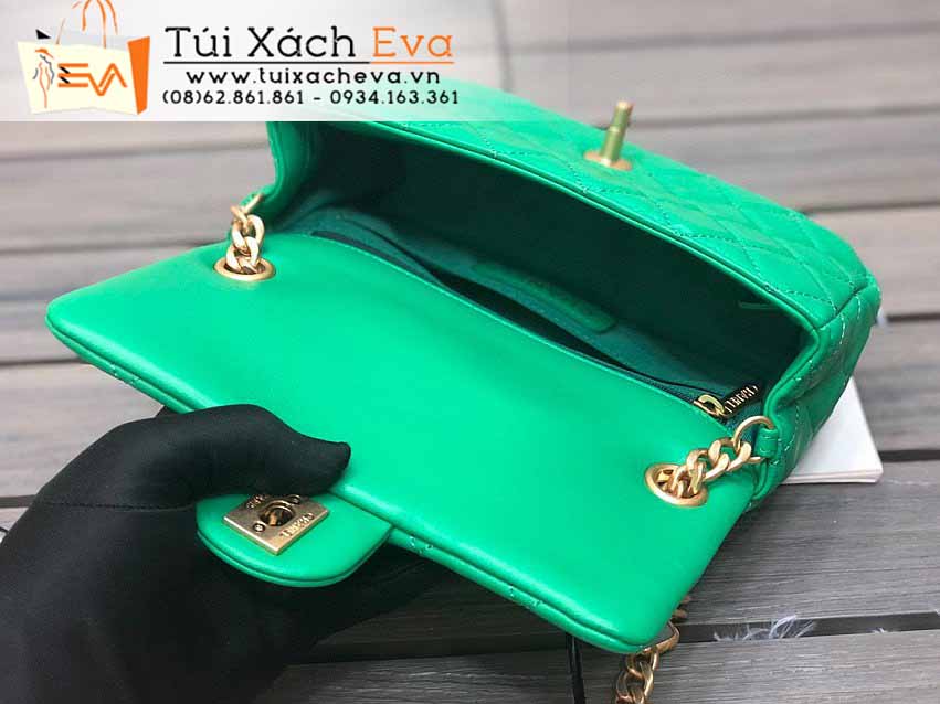 Túi Xách Chanel Bag Siêu Cấp Màu Xanh Đẹp M2380.