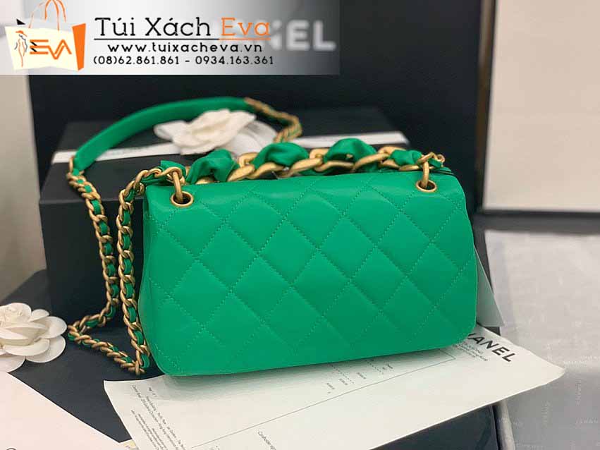 Túi Xách Chanel Bag Siêu Cấp Màu Xanh Đẹp M2388.