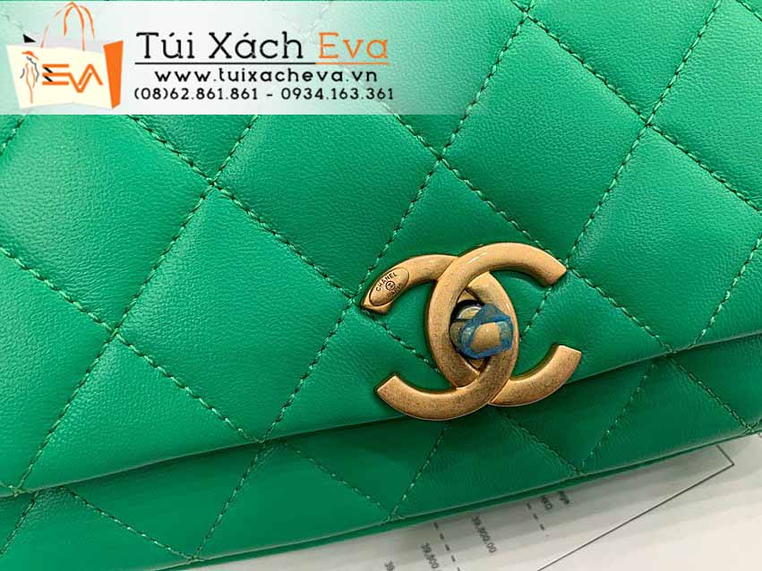 Túi Xách Chanel Bag Siêu Cấp Màu Xanh Đẹp M2388.