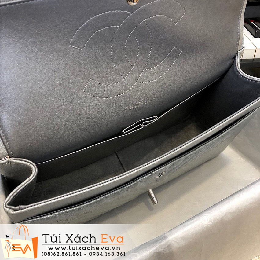 Túi Xách Chanel Bag Siêu Cấp Màu Xám Đẹp M1113.
