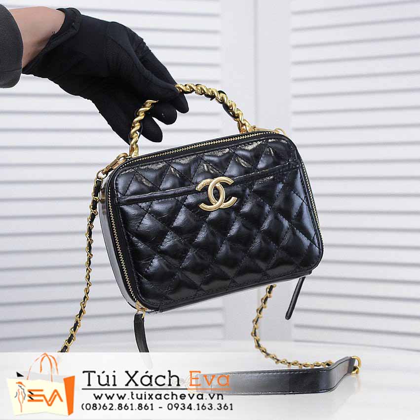 Túi Xách Chanel Bag Siêu Cấp Màu Đen Đẹp M9055.