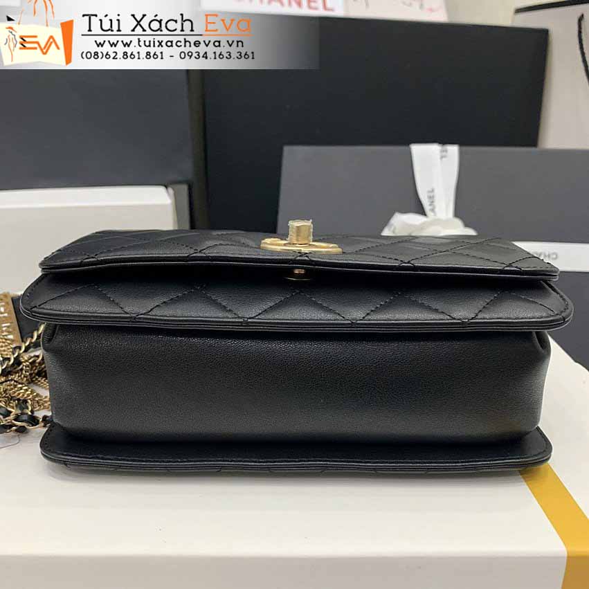 Túi Xách Chanel Bag Siêu Cấp Màu Đen Đẹp M44100.
