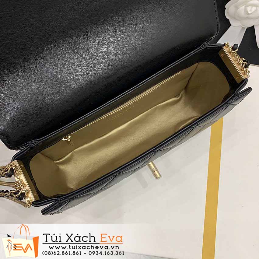 Túi Xách Chanel Bag Siêu Cấp Màu Đen Đẹp M44100.