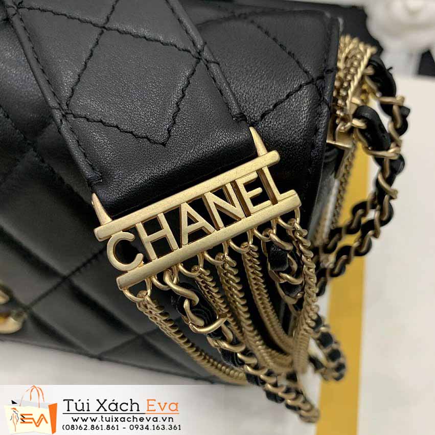 Túi Xách Chanel Bag Siêu Cấp Màu Đen Đẹp M44100.