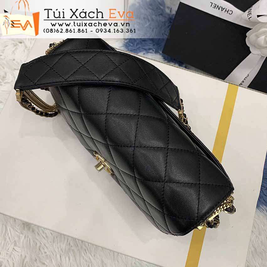 Túi Xách Chanel Bag Siêu Cấp Màu Đen Đẹp M44100.