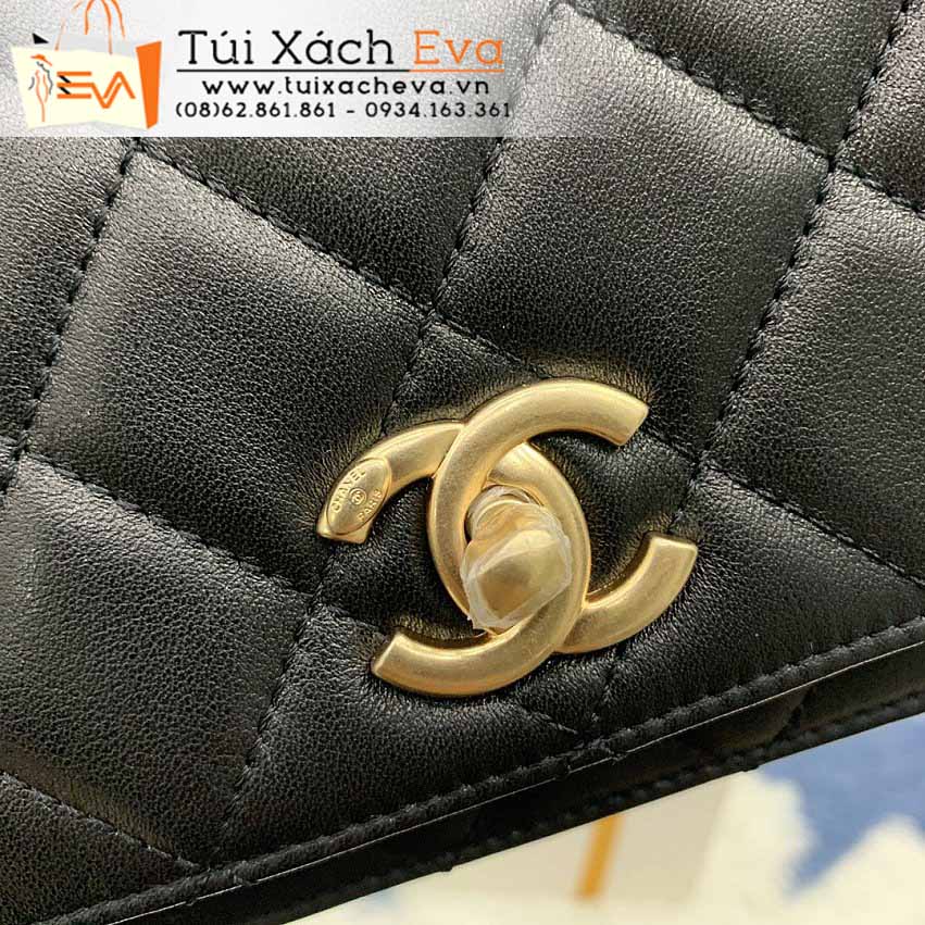 Túi Xách Chanel Bag Siêu Cấp Màu Đen Đẹp M44100.
