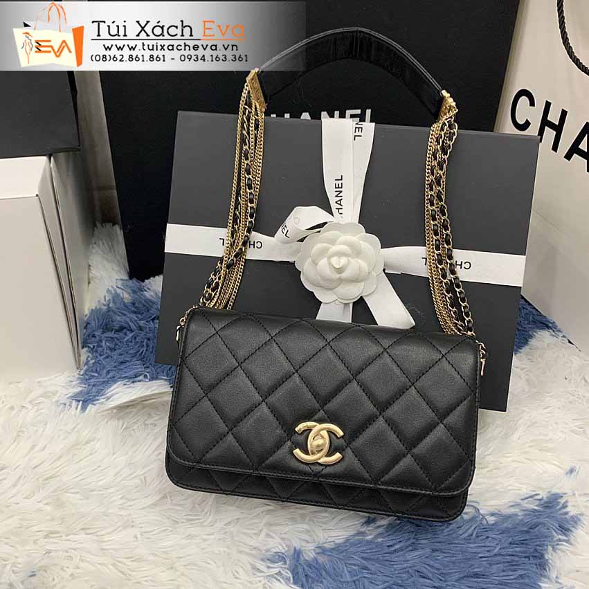 Túi Xách Chanel Bag Siêu Cấp Màu Đen Đẹp M44100.