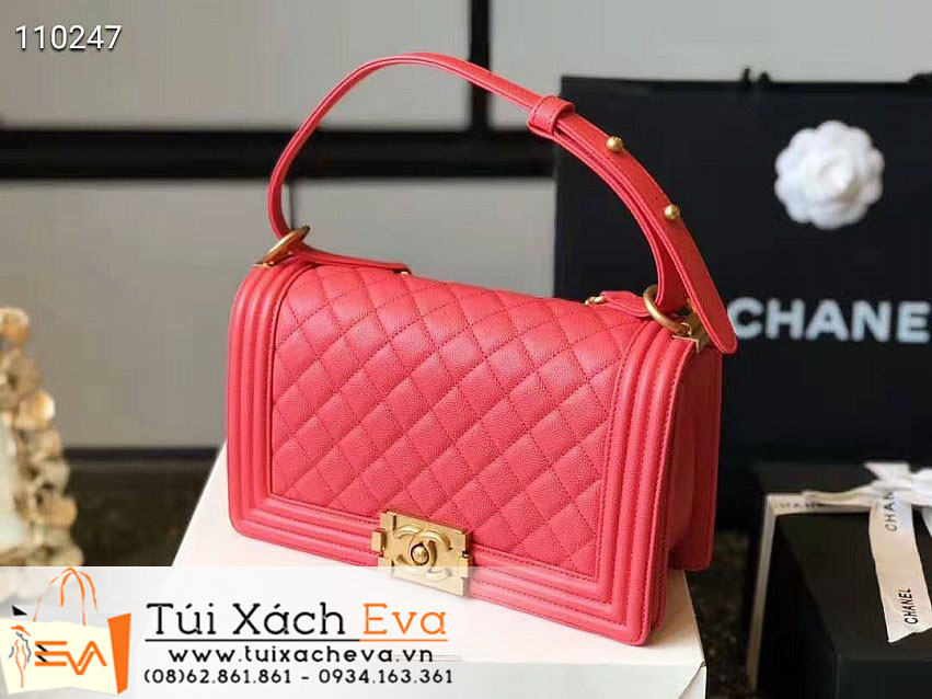 Túi Xách Chanel Boy Bag Siêu Cấp Màu Cam Đẹp.
