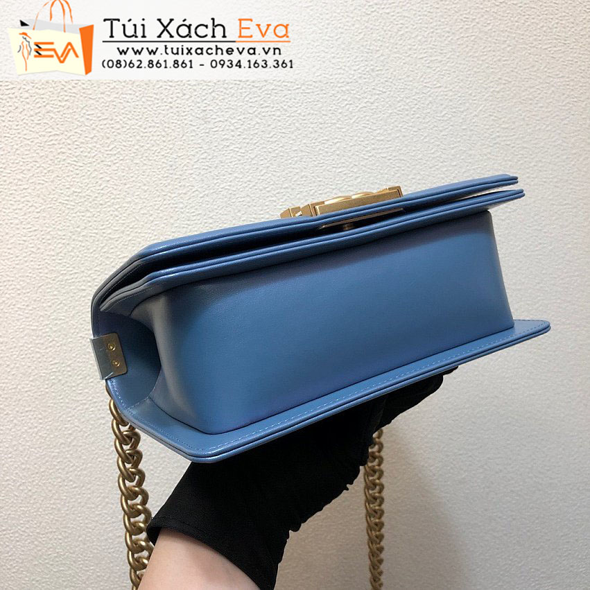 Túi Xách Chanel Boy Bag Siêu Cấp Màu Xanh Đẹp.