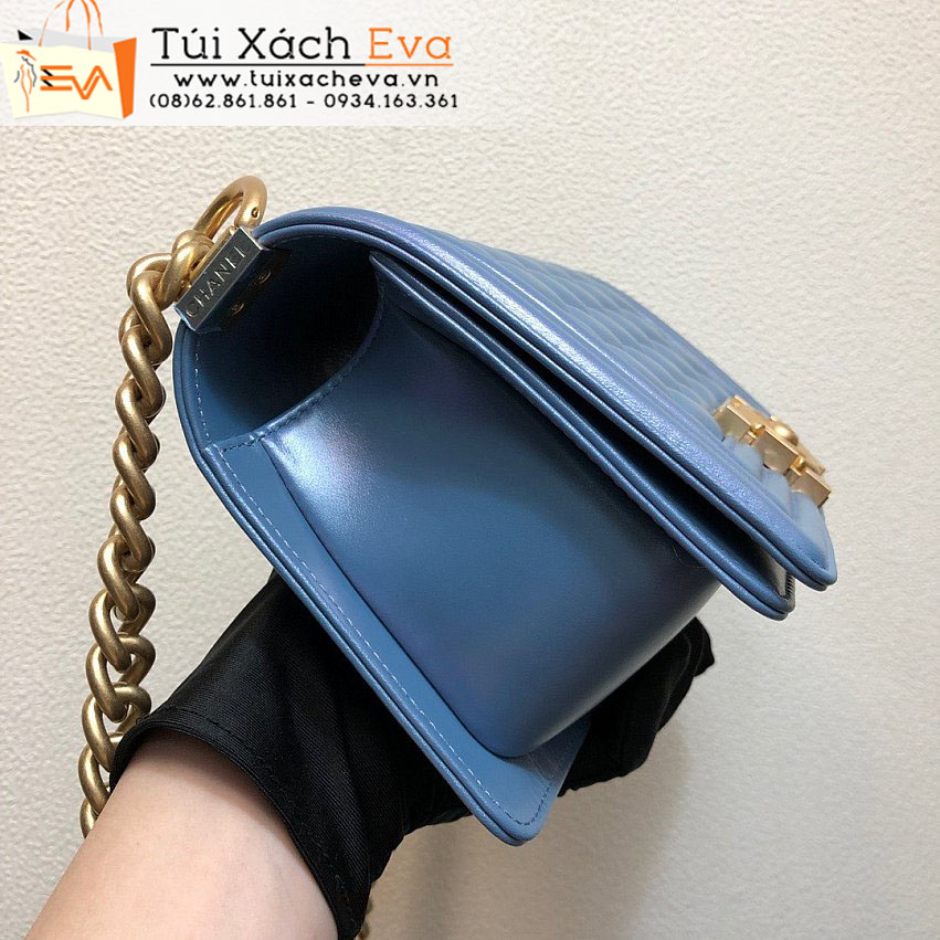 Túi Xách Chanel Boy Bag Siêu Cấp Màu Xanh Đẹp.