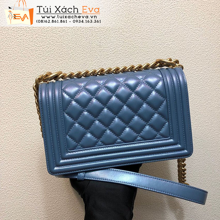 Túi Xách Chanel Boy Bag Siêu Cấp Màu Xanh Đẹp.