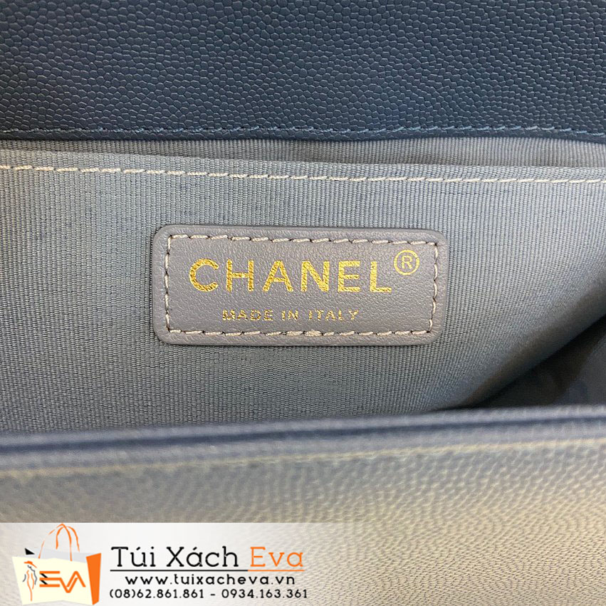 Túi Xách Chanel Boy Bag Siêu Cấp Màu Xanh Đẹp M67086.