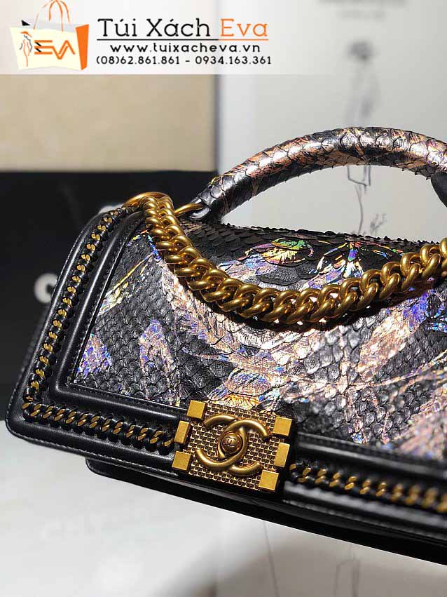 Túi Xách Chanel Boy Bag Siêu Cấp Màu Đen Đẹp M94804.