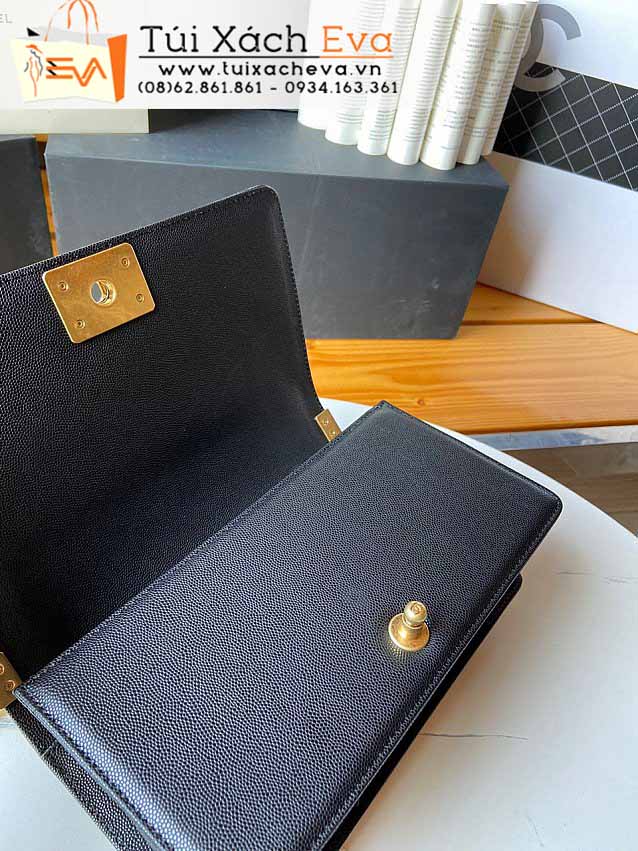 Túi Xách Chanel Boy Bag Siêu Cấp Màu Đen Đẹp M67086.