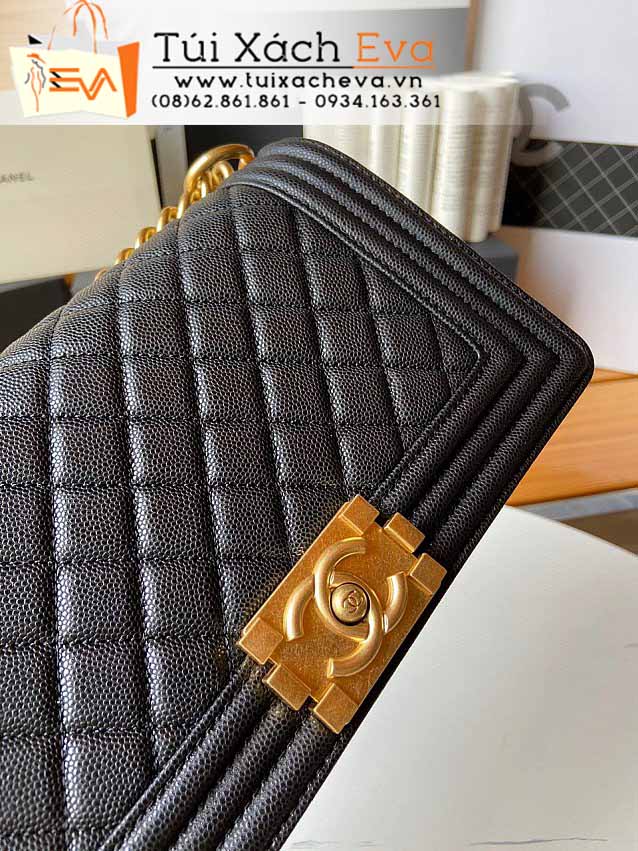 Túi Xách Chanel Boy Bag Siêu Cấp Màu Đen Đẹp M67086.